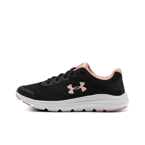 Under Armour Surge 2 Running Shoes Women's Low-Top Black/Pink