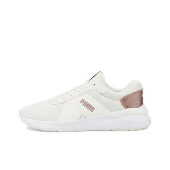 PUMA Rose Raw Metallics W Running Shoes Women's Low-Top White/Gold