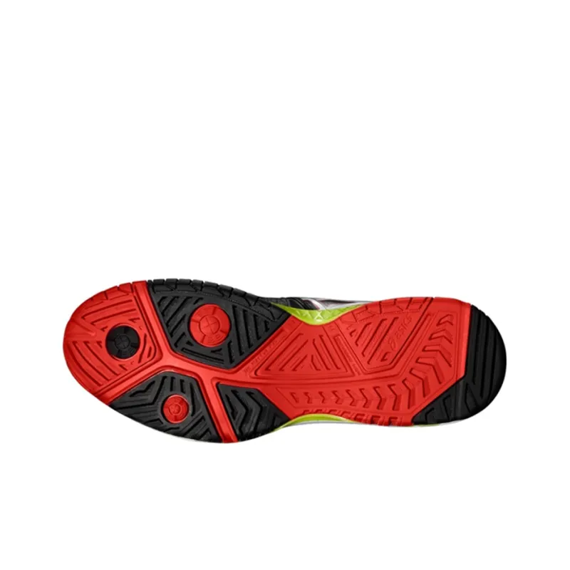 Asics Gel-Resolution 6 Running Shoes Men Low-Top Black/Red-4