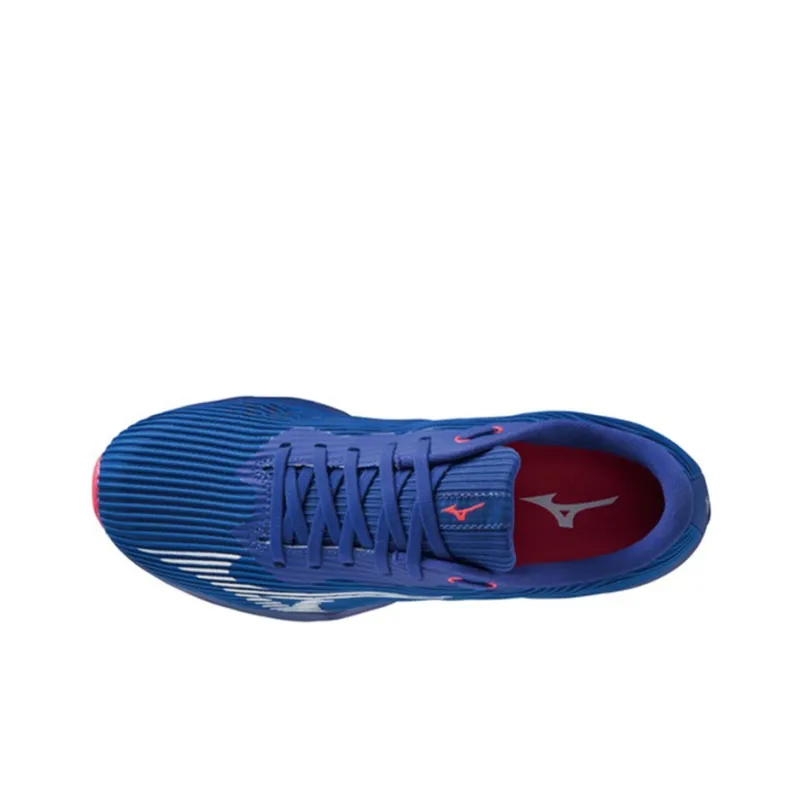 Mizuno Wave Shadow 4 Breathable Low-Top Running Shoes Unisex Blue-2
