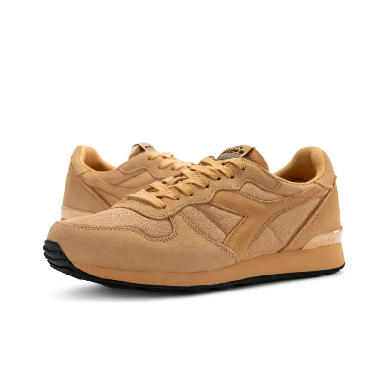 Diadora Camaro Cushioned Wear-Resistant Breathable Coverage Low-Top Running Shoes Unisex Earth Yellow-3