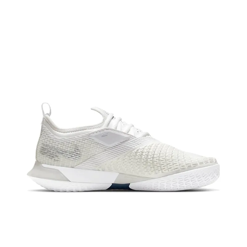 Nike Court React Vapor Nxt Grey Fog Metallic Silver Women's-1