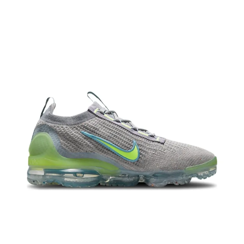Nike Air VaporMax 2021 Fk Particle Grey Liquid Lime-1