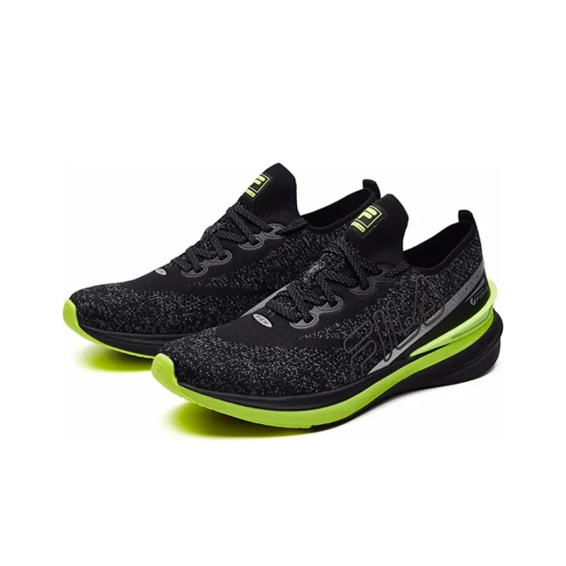 FILA Athletics Low Top Running Shoes Men's Ink Silver-2