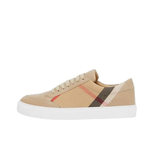 Burberry House Check Sneakers Archive Beige Beige Women's