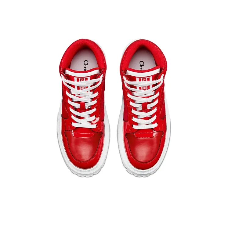 DIOR Women's D-Player 'Quilted Nylon - Red'-4