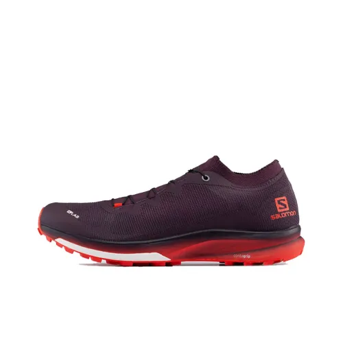 SALOMON S/LAB ULTRA 3 Running Shoes Unisex Low-Top Dark Coffee