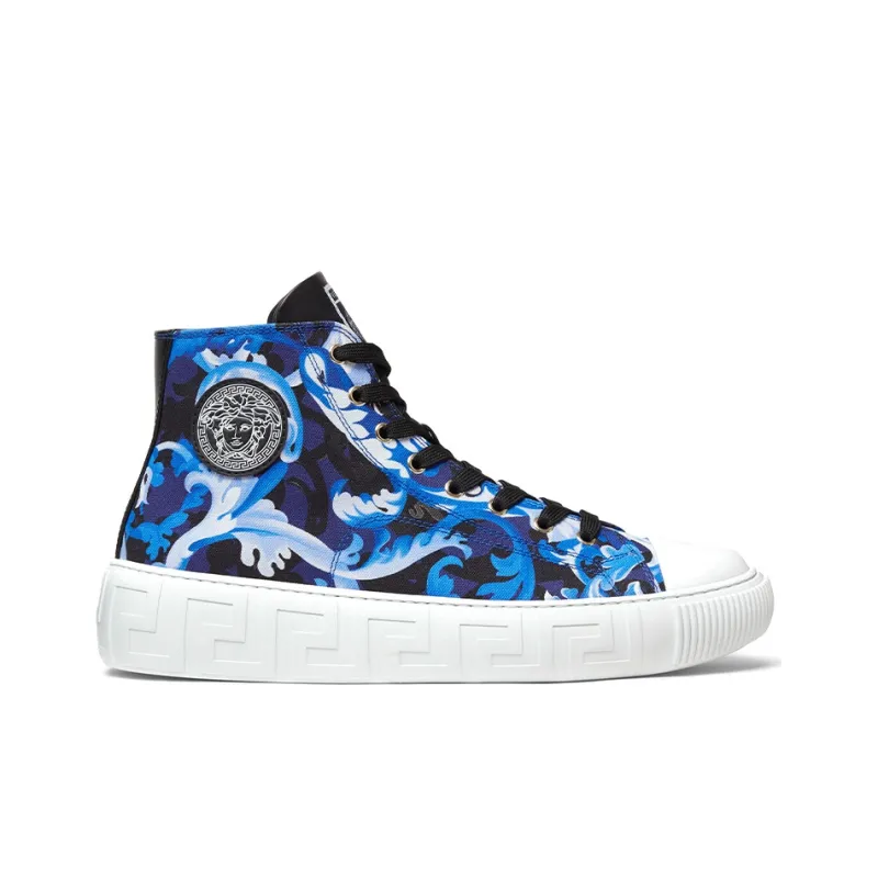 VERSACE Greca High 'Barocco Print   Lapis'-1