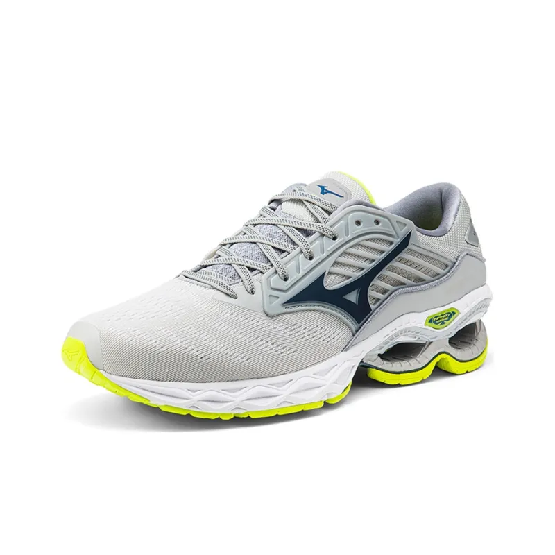 Mizuno Creation 22 'Gray Fluorescent Green'-1