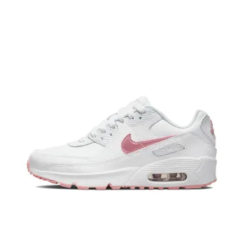 Nike Air Max 90 Leather 'White Pink Glaze' Gs