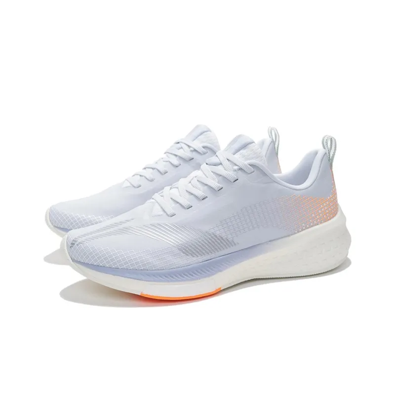 LiNing Red Hare 5 Pro Cushioned Slip Resistant Low Top Running Shoes Men's Light Frost Blue-2