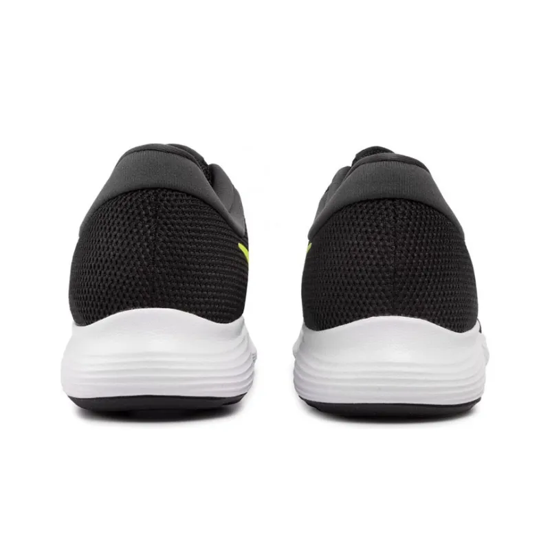 Nike Revolution 4 Low Top Black/Yellow-4