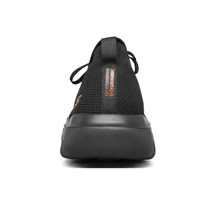 Skechers Go Walk Evolution Ultra Running Shoes Men Low-Top Black/Orange-3