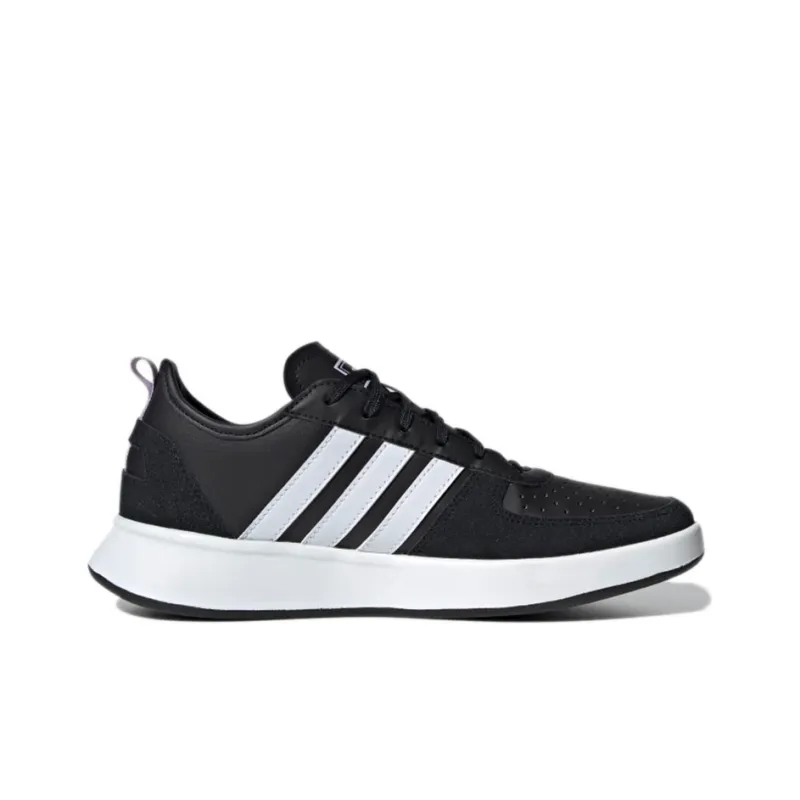 Adidas Court 80s Core Black Cloud White Purple Tint Women's-1
