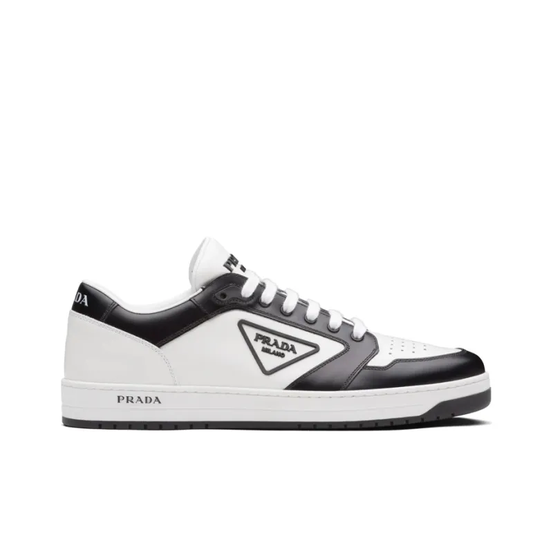 PRADA District Leather White Black White-1