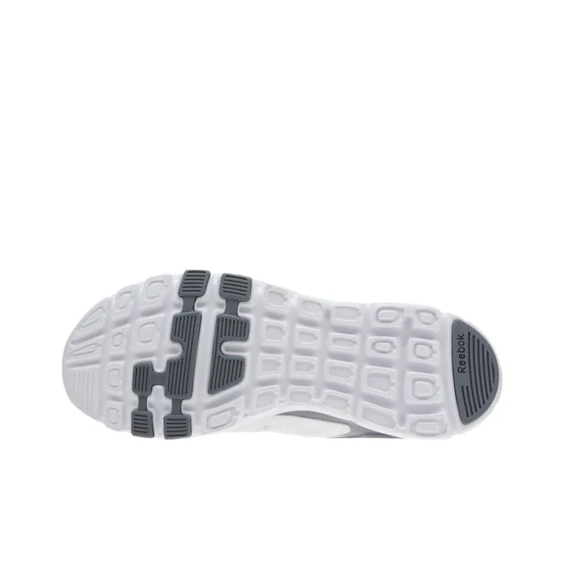 Reebok Yourflex Trainette 9.0 MT Lightweight Low-Top Running Shoes Women's White Gray-5