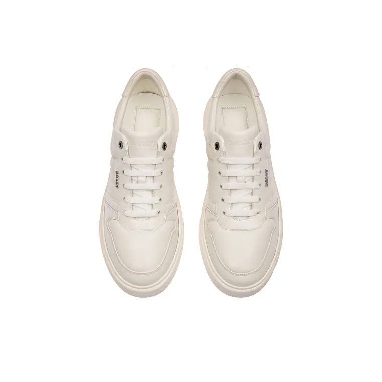 BALLY Stylish Skateboarding Shoes Men's White-2