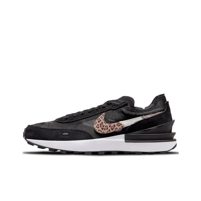 Nike Waffle One Black Leopard Women's-0