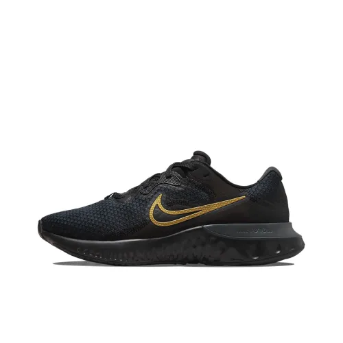 Nike Renew Run 2 Black Metallic Gold