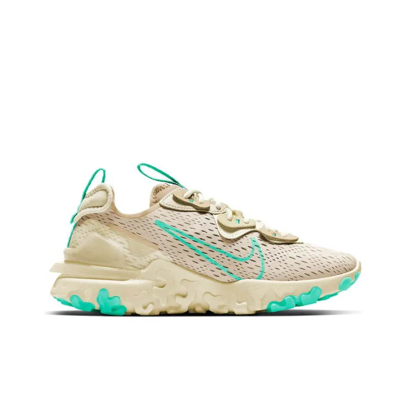 Nike React Vision Pearl White Green Glow Women's-1