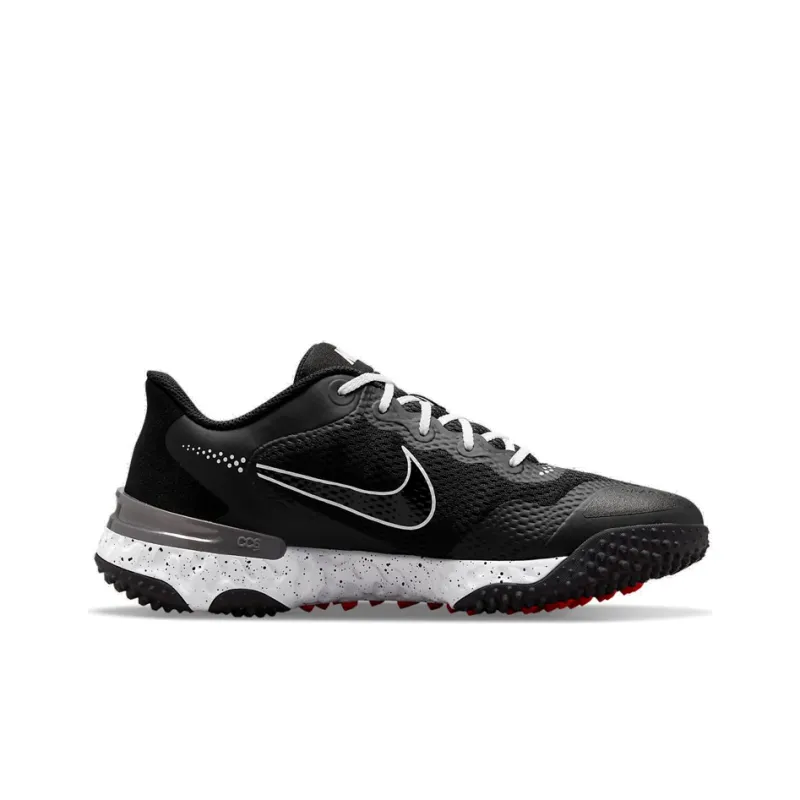 Nike Alpha Huarache Elite 3 Turf 'Black White'-1