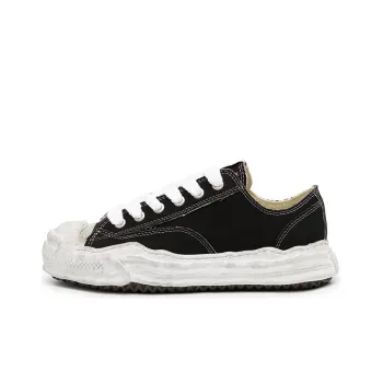 MIHARA YASUHIRO Hank OG Sole Low Frayed Black
