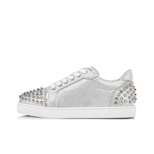 Christian Louboutin Skateboard Shoes Women's Low-Top Gray