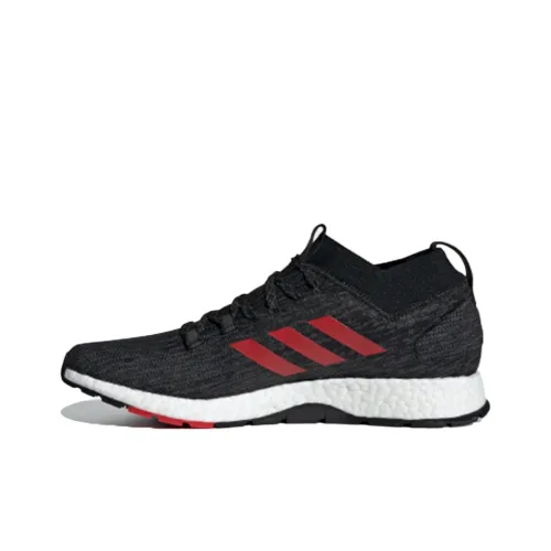 Adidas Pure Boost Running Shoes Unisex Low-Top Black/Red