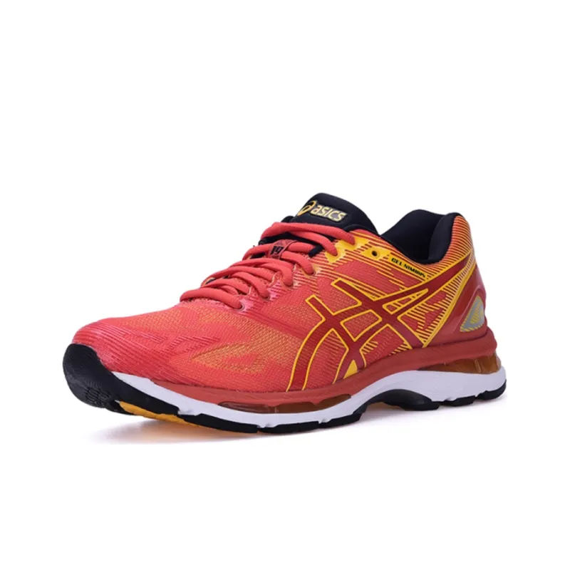 Asics GEL-Nimbus 19 Running Shoes Men Low-Top Orange/Yellow-2