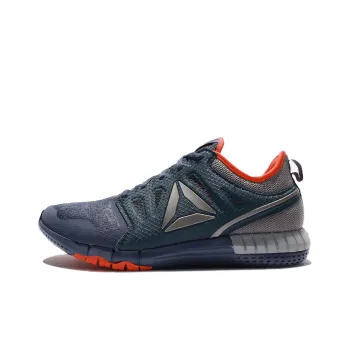Reebok Zprint 3D Cushioning Anti-Slip Wear-Resistant Breathability Low-Top Running Shoes Men's Haze Blue