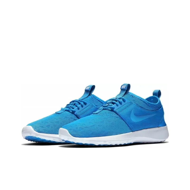 Nike Juvenate Cushioned Anti Slip Wear Resistant Breathable Lightweight Low Top Casual Running Shoes Women's Blue-1