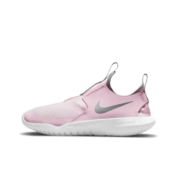 Nike Flex Runner 'Pink Foam Metallic Silver' GS