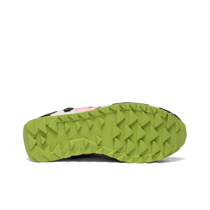 Saucony Jazz Triple Running Shoes Unisex Low Top Red/Black/Green/Pink-4