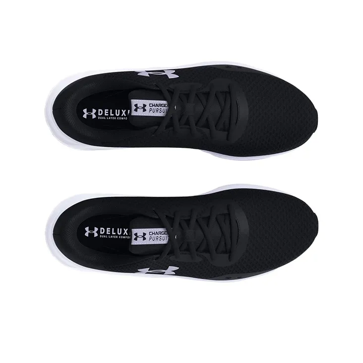 Under Armour Charged Pursuit 3 'Black White' Women's-3