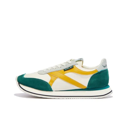Norman Walsh Lightweight Low Top Running Shoes Unisex Orange Green