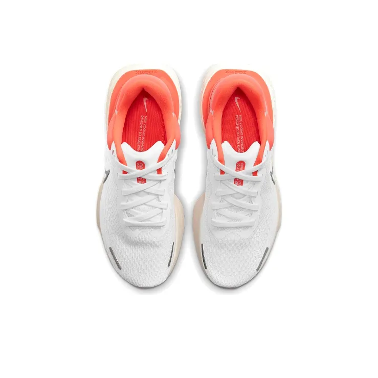 Nike ZoomX Invincible Run Flyknit White Bright Mango Women's-3