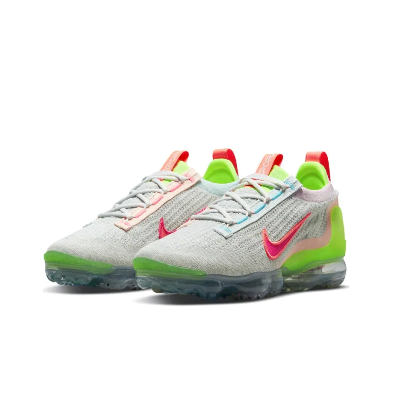 Nike Air VaporMax 2021 Fk Grey Volt Women's-2