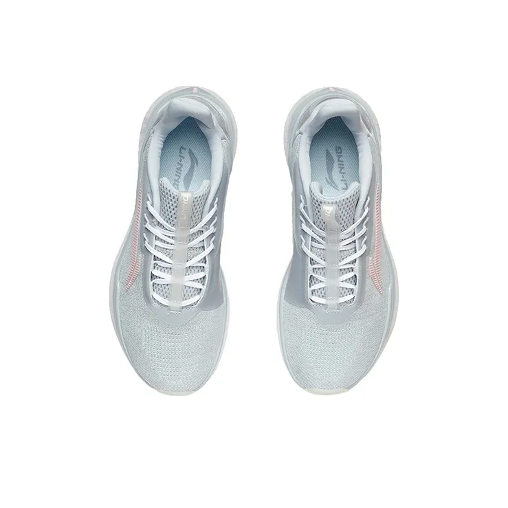 LiNing Boundless 2 Infinity Cushioning, Wear Resistant Low Top Running Shoes Women's Dawn Gray-2