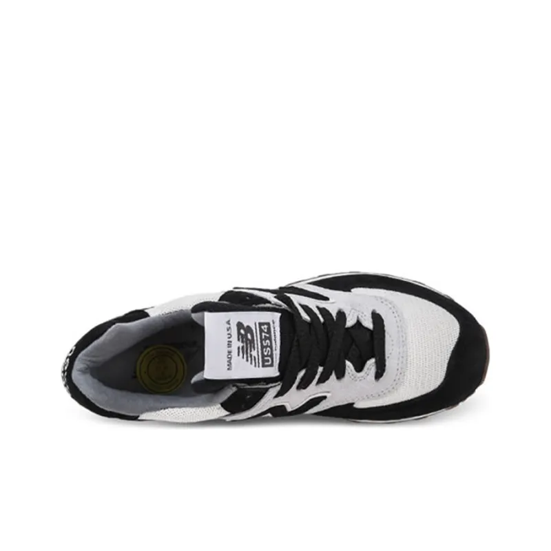 New Balance 574 Sports Shoes 'Black Grey' Women's-2