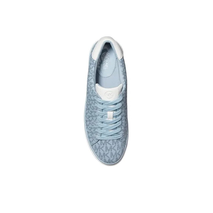 MICHAEL KORS Chapman Low Top Skateboard Shoes Women's Blue-2