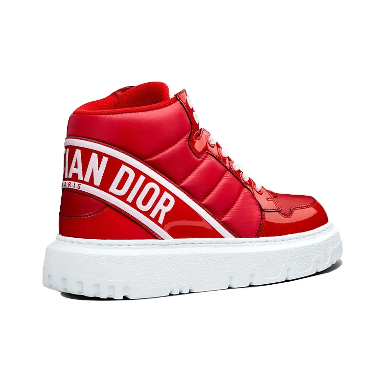 DIOR Women's D-Player 'Quilted Nylon - Red'-3