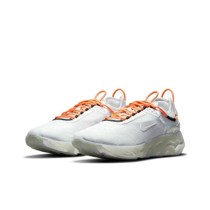 Nike React Live Shoes White/Orange-2