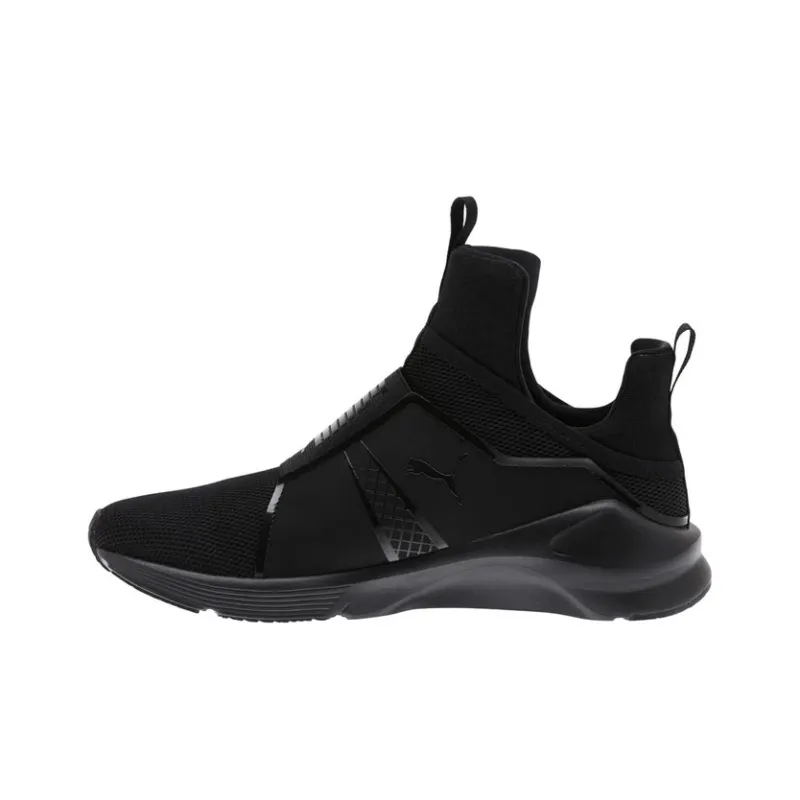 PUMA Fierce Core Wear-Resistant Slip-Resistant Low-Top Running Shoes Men's Black-0