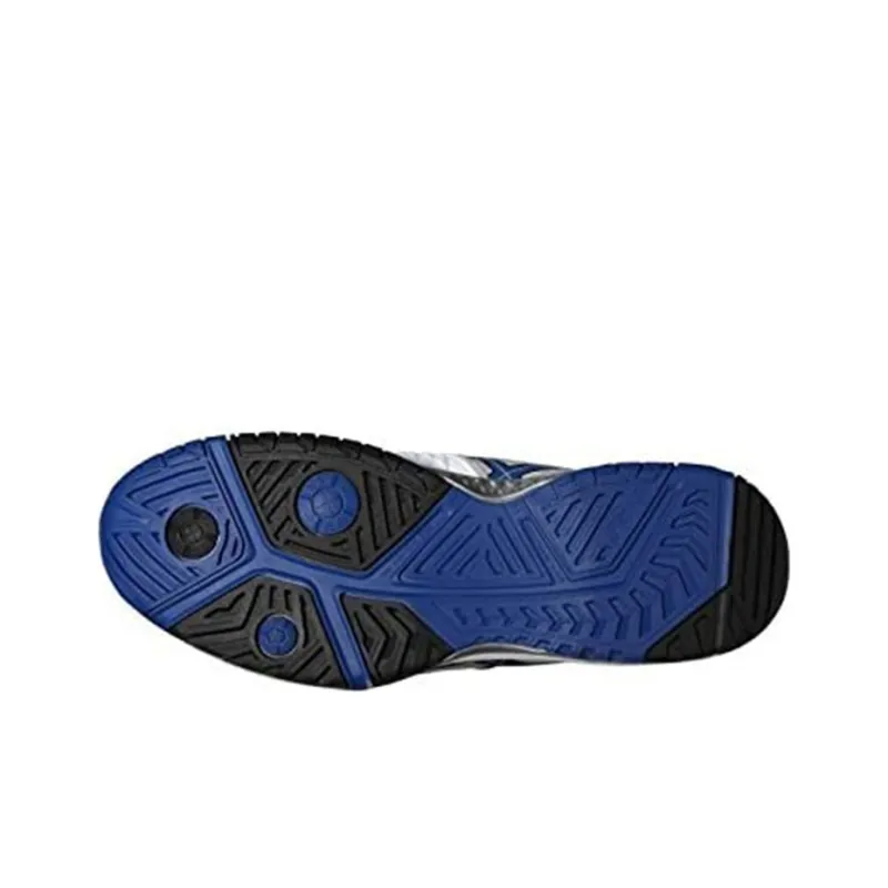 Asics Gel-Resolution 6 Wear-Resistant Low-Top Running Shoes Men's White Blue-5