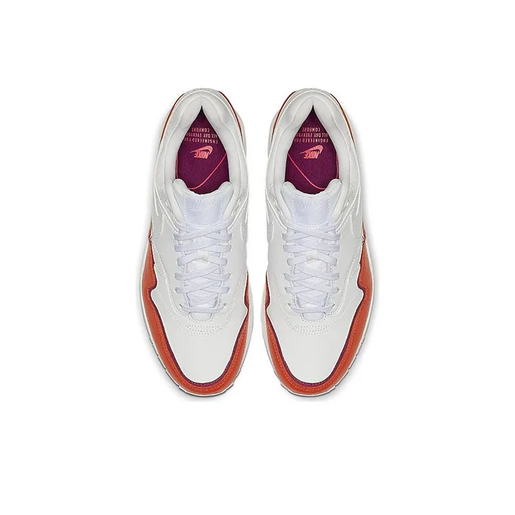 Nike Air Max 1 Liner White Red Women's-3
