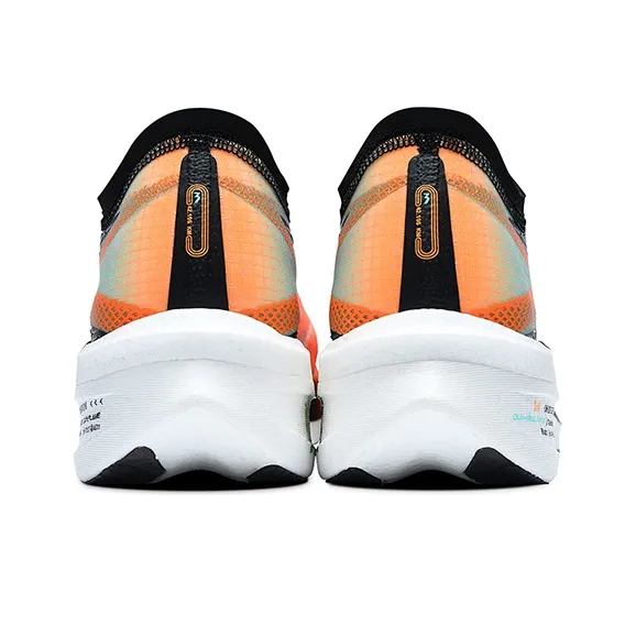 361° Anti Slip Wear Resistant Low Top Running Shoes Men's Orange Green-2