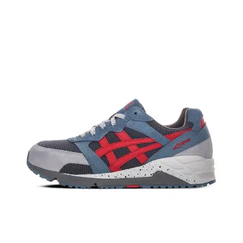 Asics Gel-Lique Wear-resistant And Lightweight Low-Top Running Shoes Unisex Blue Red