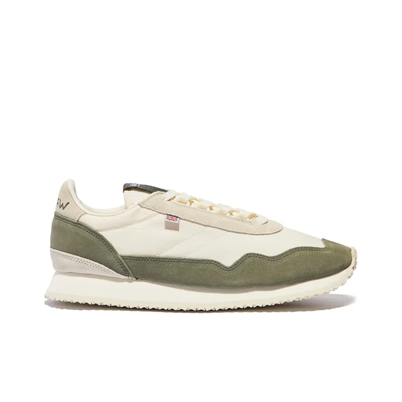 Norman Walsh ESL Cushioning Anti-Slip And Wear-Resistant Coverage Low-Top Casual Running Shoes Unisex Beige Green-1