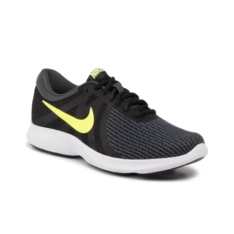 Nike Revolution 4 Low Top Black/Yellow-2