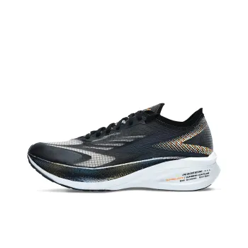 361° Feiran 1 Cushioning Anti Slip And Wear Resistant Low Top Running Shoes Men's Black White
